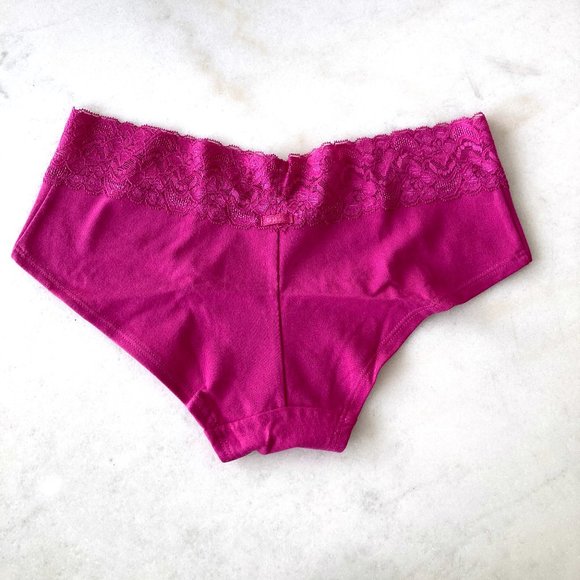 3/$36 - NWT! New La Senza lace top pink panty / underwear with tiny bow - Picture 2 of 4